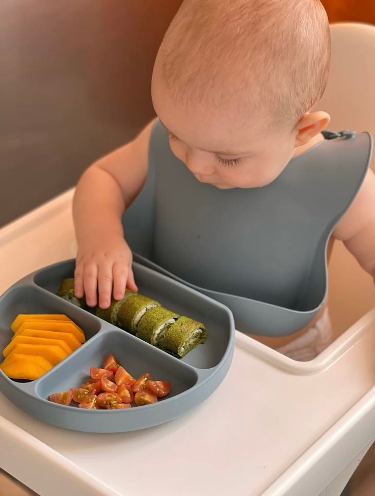Silikon Baby-Geschirrset – 12-teilig